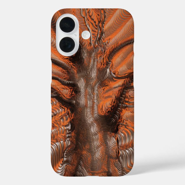 Coques Case-Mate iPhone Artefacts d'arbre à torsion complexe (Verso)