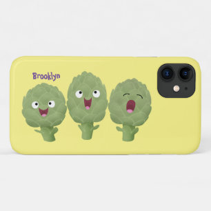Case-Mate iPhone Case Artichauts chantants mignons dessin animé végétal