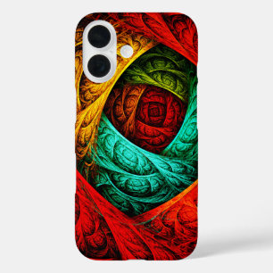 Coque Pour iPhone 16 Artiste coloré moderne Art Abstrait Motif #09