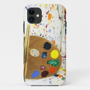 Coque Case-Mate iPhone Artistes Peinture Splatter et Palette de Peinture