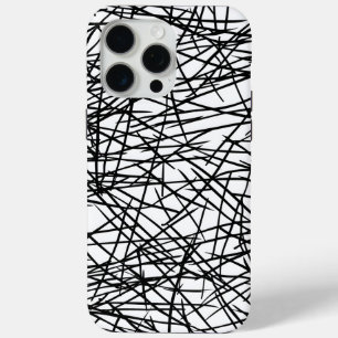 Coque Case-Mate iPhone Artistic Chaotic Line Scribble Design 🎨