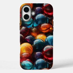Coque Pour iPhone 16 Plus Artsy Marbles