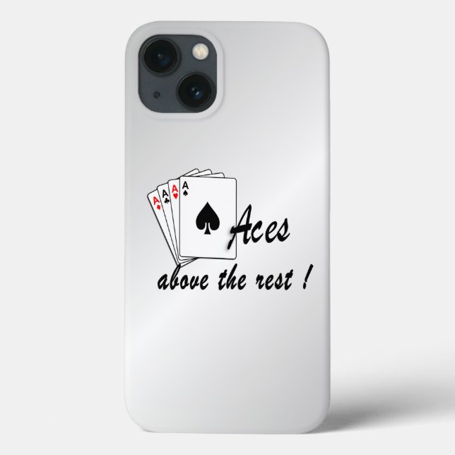 Coques Case-Mate iPhone As au-dessus du reste argent (Verso)