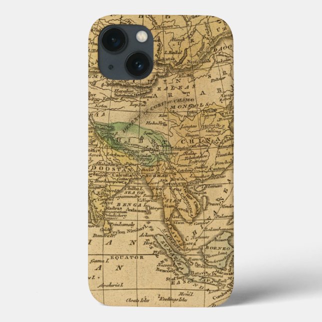 Coques Case-Mate iPhone Asia  Map by Worcester (Verso)