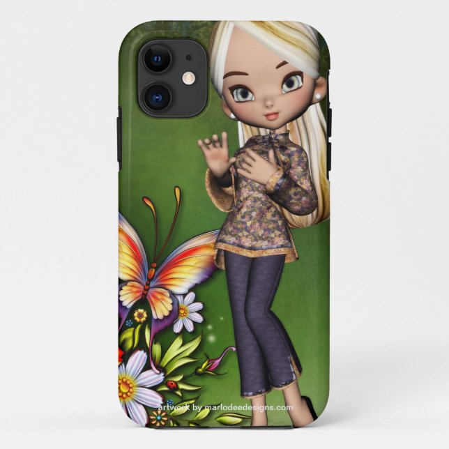 Coques Case-Mate iPhone Asiatique Fleurs magnifiques Design 6 (Dos)