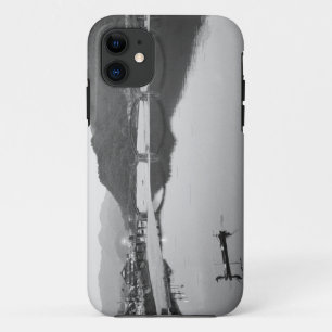 Etui iPhone Case-Mate Asie, Japon, Iwakuni. Pêcheurs et pont historique