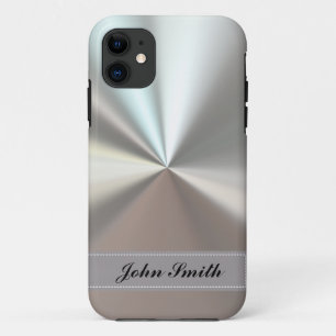 Coque Case-Mate Pour iPhone Aspect en acier cool