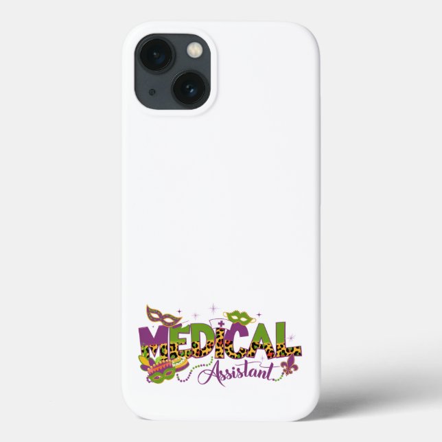 Coques Case-Mate iPhone Assistant Médical - Mardi Gras (Verso)