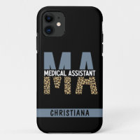 Assistant Médicale MA personnalisé Empreinte de lé
