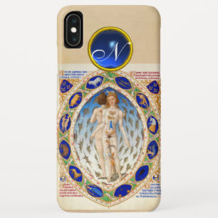 ETUI iPhone Case-Mate ASTROLOGIE ANCIENNE, SIGNES DU ZODIAQUE MONOGRAMME