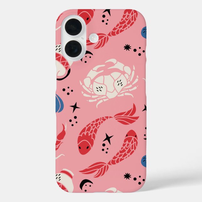 Coques Case-Mate iPhone Astrologie Pastel Zodiac (Verso)