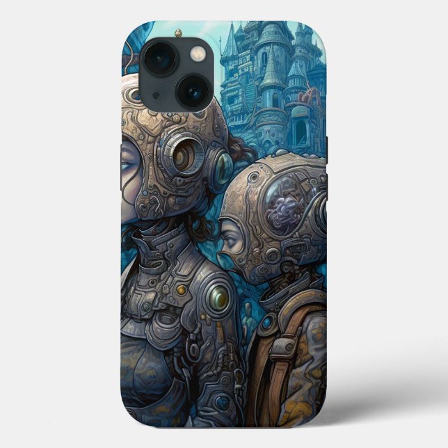 Coques Case-Mate iPhone Astronaut Girls Surreal Science Fiction (Verso)