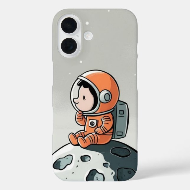 COQUES Case-Mate iPhone ASTRONAUT SUR MOON ROCK (Verso)