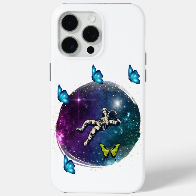 Coques Case-Mate iPhone astronaute à papillon (Verso)