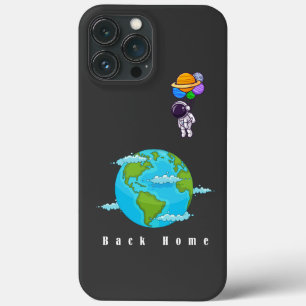 Case-Mate iPhone Case astronaute avec ballons terre d'atterrissage