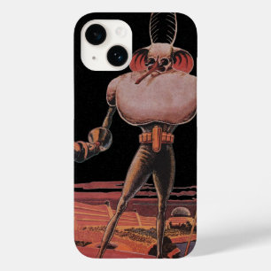 Coques Pour iPhone Astronaute de la science-fiction vintage serrant l