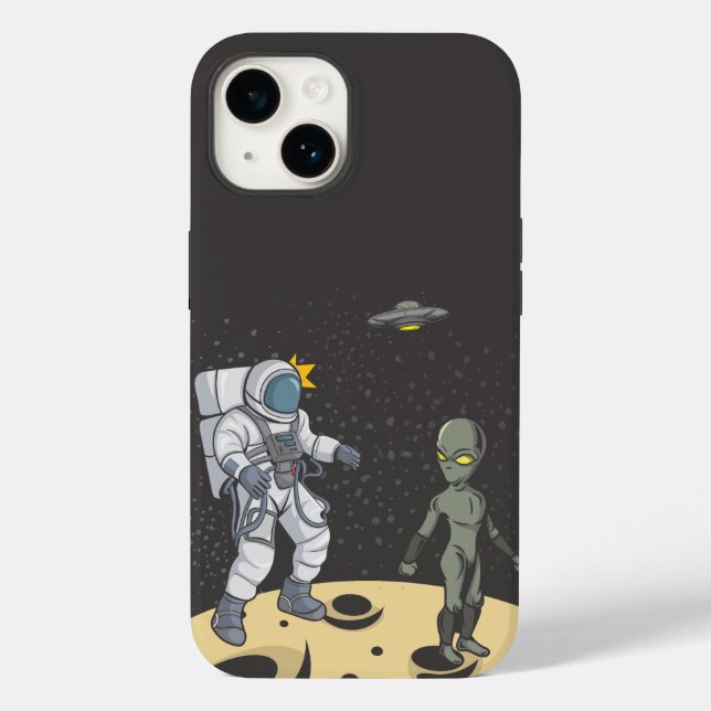 Coques Case-Mate iPhone Astronaute et extraterrestre    (Verso)