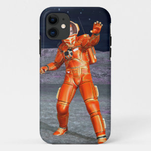 Coque Case-Mate iPhone Astronaute Explorateur de l'espace martien sur une