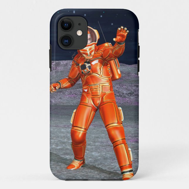 Coques Case-Mate iPhone Astronaute Explorateur de l'espace martien sur une (Dos)