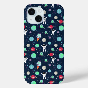 Coque Case-Mate iPhone Astronautes Planètes Fusées et Aliens