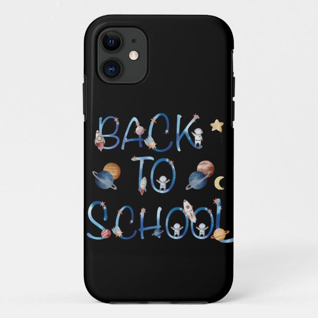 Coques Case-Mate iPhone Astronauts Planets Space,back to school (Dos)