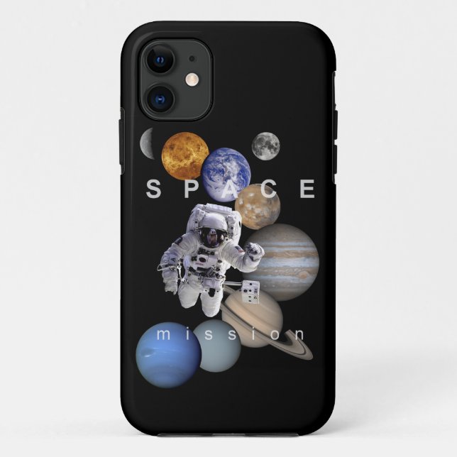 Coques Case-Mate iPhone astronef mission solar system planar (Dos)