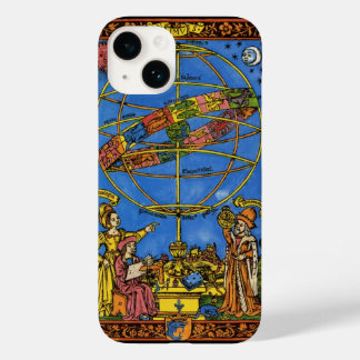 Coque Pour iPhone 14 Astronome Claudius Ptolemy, Céleste Vintage