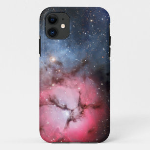 Coque iPhone 11 Astronomie d'espace Trifid de nébuleuse