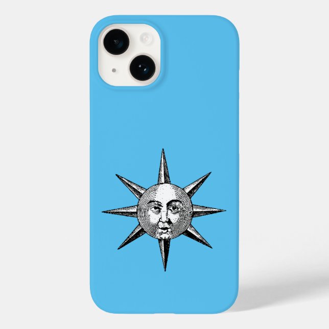 Coques Case-Mate iPhone Astronomie Renaissance - Face Soleil (Verso)