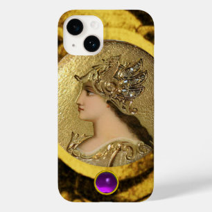 COQUE Case-Mate iPhone ATHENA AVEC GRIFFINES D'IMAGINAIRE ET PIERRE À JEU