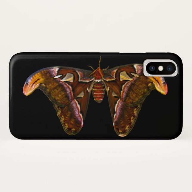 Coques Case-Mate iPhone Atlas Moth (Dos (Horizontal))
