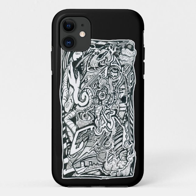 Coques Case-Mate iPhone Attaque anxieuse de Brian Benson (Dos)