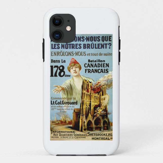 Coques Case-Mate iPhone Attendrons-Nous Que Les Notre-Brulent (Dos)
