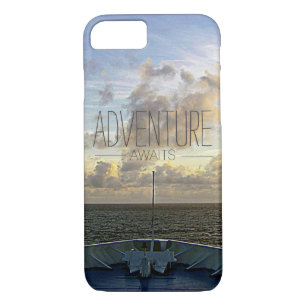 COQUES POUR iPhone ATTENTES AVENTURE   CROISIÈRE NAVIRE OCÉAN SUNSET