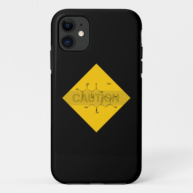 Coques Case-Mate iPhone Attention : Norepinephrine (Dos)