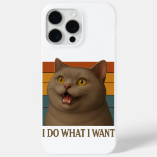 Coque Case-Mate iPhone Attitude de chat rétro