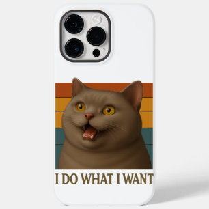 Coque Case-Mate iPhone Attitude de chat rétro