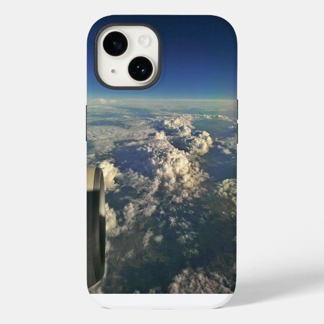 Coques Case-Mate iPhone Au-dessus de l'étui téléphonique Nuages (Verso)