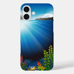 Coque Pour iPhone 16 Plus Au fond de la mer