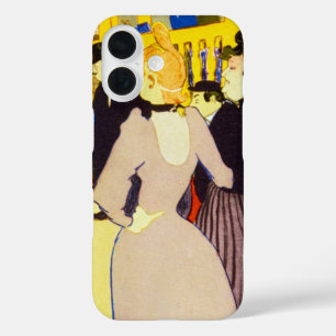Coques iPhone 16 Au Nightclub par Toulouse Lautrec, Art Vintage