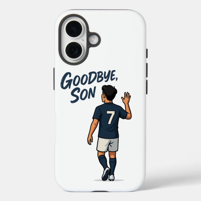 Coques Case-Mate iPhone Au revoir, Fils | Numéro d'émotion 7 Hommage au fo (Verso)