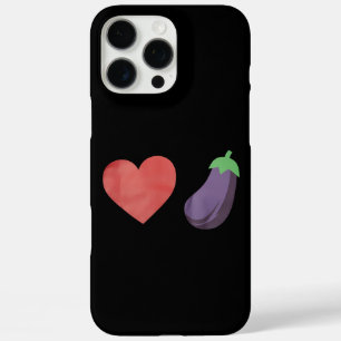 Coque iPhone 16 Pro Max Aubergine Amour Drôle Gay Fierté LGBTQ