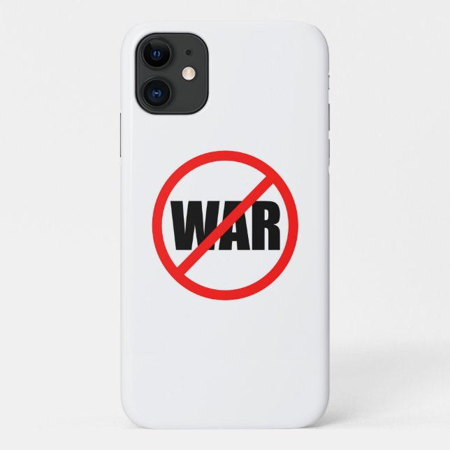 Coques Case-Mate iPhone Aucun symbole de guerre (Dos)