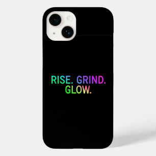 Coque Case-Mate iPhone AUGMENTE. GRIND. GLOW. - Motivational iPhone 14 Co