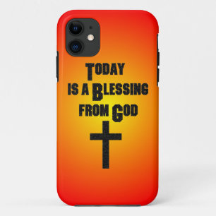 Case-Mate iPhone Case Aujourd'hui est une bénédiction de Dieu