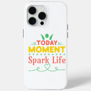 Coque Case-Mate iPhone Aujourd'hui Moment, la vie étincelante