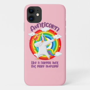 Case-Mate iPhone Case Aunticorne Comme Une Tante Normale Mais Plus Étonn