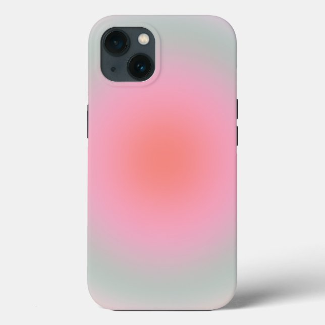 Coques Case-Mate iPhone Aura minimaliste Pastel Gradient (Verso)