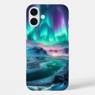 Coque Pour iPhone 16 Plus Aurora Borealis