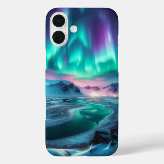Coque Pour iPhone 16 Plus Aurora Borealis